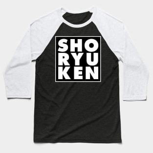 SHO RYU KEN Shoryuken Baseball T-Shirt